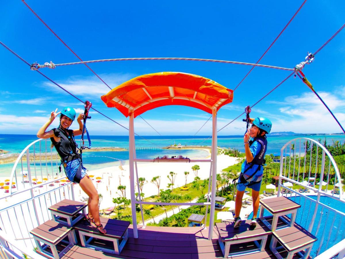 Sheraton Okinawa Sunmarina Resort Онна Экстерьер фото