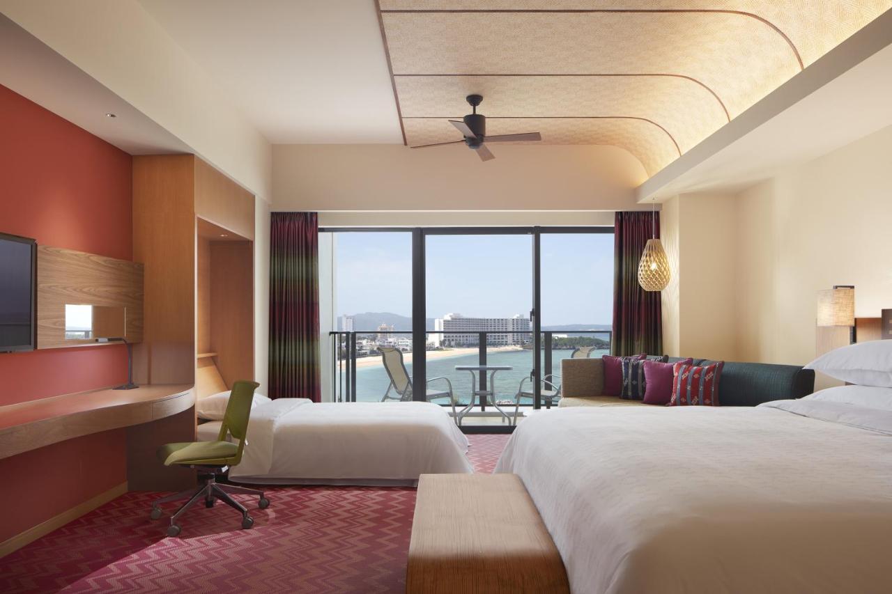 Sheraton Okinawa Sunmarina Resort Онна Экстерьер фото